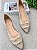 Sapatilha Naty Tela off white / Couro Travertino - Imagem 4