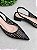 Scarpin slingback Fiori Preto - Imagem 2