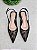 Scarpin slingback Fiori Preto - Imagem 3