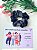 10 unid. Card  com scrunchie de cetim - Imagem 1