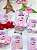 10 unid. Card com scrunchie de cetim - Imagem 1