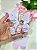 10. unid. Argila rosa com card especial de borboleta - Imagem 1