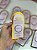 25 unidades - Potinhos esfoliante corporal/facial com card metalizado - Imagem 1