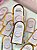 25 unidades - Potinhos esfoliante corporal/facial com card metalizado - Imagem 3