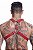 Harness Couro Sintético Super Luxo Metal Exp - Imagem 2