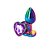 Plug Anal P Camaleão Coração Roxo - Imagem 1