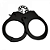 Algema Metal Simples Preta - Imagem 1