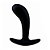 Plug Anal M Silicone Preto 12cm - Imagem 1