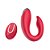 Red Desire Vibrador Casal Controle 10 Potências - Imagem 1