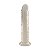 Dildo Realístico Bicolor Branco 19,5x3,8cm - Imagem 1