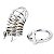 Cinto Castidade Metal Masculino Cadeado - Imagem 4