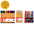 Kit Canetas Glizi – 24 Fineliner + 10 Fineliner Pastel + 12 Color Gel Pastel - Imagem 1