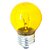 Lâmpada Bolinha 40w Incandescente E-27 Amarela 127v - Imagem 1