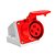 Tomada Industrial Sobrepor 3p+t 32a 6h Vm 380v MGI-124 JNG - Imagem 1