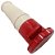 Acoplador Femeá Industrial 3p+t+n 63a 6h Vm 380v MGI-235 JNG - Imagem 1