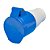 Acoplador Femeá Industrial 3p+t 32a Azul 250v MGI-224-9 JNG - Imagem 2