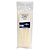 Pacote 100 Abraçadeira Em Nylon 150x3,6mm Branca Brasfort - Imagem 1