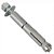 25 Chumbador CBA Parabolt com Prisioneiro 1/2x95mm Ancora - Imagem 2