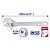 Chave Inglesa 12 Pol 300mm Ajustável Profissional Emtop - Imagem 2