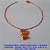PULSEIRA NO BRUTO PRONTO PARA O BANHO - CORRENTE SINGAPURA - TAMANHO 18CM - PESO TOTAL 1.6GR -(417) ANJO ABS  13MM - BRU4556 - Imagem 1