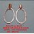 BRINCO NO BRUTO PRONTO PARA O BANHO PESO 3GR BRINCO EM ARGOLA OVAL 5X3CM  REF.BRU1753 - Imagem 3