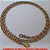 CORRENTE NO BRUTO PRONTO PARA BANHO  IMPORTADA - () LARGAURA 4,2MM COM FECHO LAGOSTA (PESO 11,9GR ) - ''60CM'' -BRU4447 - Imagem 2