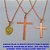 GARGANTILHA NO BRUTO PRONTO PARA O BANHO CORRENTE SINGAPURA DE 45CM - (KIT COM TREIS) UNIDADE - PESO TOTAL(3) 8.5GR - BRU1515 - Imagem 2