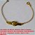 PULSEIRA NO BRUTO PRONTO PARA O BANHO - PULSEIRA INFANTIL DE CHAPINHA COM DESENHOS  DE ANJO - TAMANHO 14,0CM - PESO 0,7GR -  BRU3117 - Imagem 1
