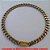 PULSEIRA NO BRUTO PRONTO PARA O BANHO  COM FECHO GAVERA DA CORRENTE 6.0MM (XCN180) PESO 12.8GR ( '' TA COM TRAVA - ELLO 1X1 BATIDO - LARGU24CM '' ) - BRU4362 - Imagem 1