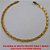 PULSEIRA NO BRUTO PRONTO PARA O BANHO (XA116)(FF) PULSEIRA MIMOSA TAMANHO 21CM - LARGURA 3,5MM - PESO TOTAL 4,8GR - BRU4600 - Imagem 1