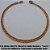 PULSEIRA BRUTO PRONTO PARA BANHO ( ''24CM'' ) (XCD4.0)CORRENTE TRANÇADA LARGURA 4MM -  FECHO LAGOSTA - PESO TOTAL 4,3GR BRU1016 - Imagem 1
