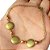 Pulseira No Bruto Pronto para Banho Tamanho Aproximado: 21cm Peso: 2,9 gramas REF: BRU774 - Imagem 1