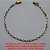 PULSEIRA NO BRUTO PRONTO PARA O BANHO CARTIER CURTA DIAM.0,80 (M-KD80) FECHO  GAVETA - PESO 3.7GR - 25CM - BRU2509 - Imagem 3