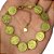 Pulseira No Bruto Pronto Para Banho Com Medalhas São Bento Tamanho Aproximado: 20,0cm Extensor: 6,0cm Peso: 10,0 gramas REF: BRU37A - Imagem 1
