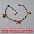 PULSEIRA NO BRUTO PRONTO PARA O BANHO  CORRENTE CARTIER FIO 0,10 -  TAMANHO 18CM  +EXTENSOR FÉ E 2 CORAÇÃO - -BRU0753,99 - Imagem 2