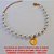 PULSEIRA NO BRUTO PRONTO PARA O BANHO MODELO DE PEROLA DE 6MM - PESO 2,6GR TAMANHO 17CM+EXTENSOR -  - BRU2701 - Imagem 2