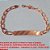 PULSEIRA NO BRUTO PRONTO PARA O BANHO -  PULSEIRA DE CHAPINHA COM DETALHES E FECHO  LAGOSTA (FEMININA) - TAMANHO 22,2CM - PESO 8,6GR -  BRU3047 - Imagem 3