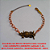 PULSEIRA NO BRUTO PRONTO PARA O BANHO  COM CORRENTE CORRENTE CADEADO 1.00 -  (M11) FICHO LAGOSTA - 20CM+EXTENSOR - PESO 6,1GR - BRU2974 - Imagem 2