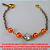 PULSEIRA NO BRUTO PRONTO PARA O BANHO(GUA) COM CORRENTE ELLO PORTUGUES(P85) COM MIÇANGAS COLORIDA E ZIRCONIA COM BASE EM ALTA FUSÃO 19CM+EXTEN.FECHO LAGOSTA- 8,6GR - BRU3080 - Imagem 2