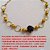 PULSEIRA NO BRUTO PRONTO PARA O BANHO -  PULSEIRA FEMININA COM PEDRA DE ZIRCONIA  COM BASE EM ALTA FUSÃO 10x10 E BOLINHAS  + EXTENSOR E FECHO LAGOSTA - LARG. DAS  BOLINHAS 0,6CM - TAMANHO 23,0CM - PESO  6,2GR - BRU3147 - Imagem 3