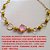 PULSEIRA NO BRUTO PRONTO PARA O BANHO -  PULSEIRA FEMININA COM PEDRA DE ZIRCONIA  COM BASE EM ALTA FUSÃO 10x10 E BOLINHAS  + EXTENSOR E FECHO LAGOSTA - LARG. DAS  BOLINHAS 0,6CM - TAMANHO 23,0CM - PESO  6,0GR - BRU3144 - Imagem 3