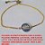 PULSEIRA NO BRUTO PRONTO PARA O BANHO - PULSEIRA FEMININA AJUSTÁVEL COM FLOR DE LÓTUS TODA CRAVEJADA EM MICRO ZIRCONIAS -  TAMANHO APROXIMADO 24,8CM - PESO 3,2GR -  BRU3052 - Imagem 1