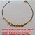PULSEIRA NO BRUTO PRONTO PARA O BANHO -  PULSEIRA FEMININA COM CONECTORES EM  FORMATO DE ESTRELA COM CRISTAL NO  CENTRO - TAMANHO 19,9CM - PESO 1,6GR -  BRU3151 - Imagem 3