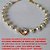 PULSEIRA NO BRUTO PRONTO PARA O BANHO - PULSEIRA FEMININA DE PÉROLAS COM PEDRA DE ZIRCONIA 10x10 COM BASE EM ALTA FUSÃO  + EXTENSOR - LARG. DAS PÉROLAS 8MM -  TAMANHO 26,0CM - PESO 8,0GR - BRU3041 - Imagem 3