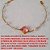 PULSEIRA NO BRUTO PRONTO PARA O BANHO - PULSEIRA FEMININA COM BOLAS DE CRISTAIS  E PEDRA DE ZIRCONIA 10x10 (ROSA) COM BASE EM ALTA FUSÃO - LARG. DAS BOL. 5MM - TAM. 22,5CM -  PESO 3,9GR - BRU3038 - Imagem 1