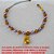 PULSEIRA NO BRUTO PRONTO PARA O BANHO -  PULSEIRA FEMININA COM PÉROLAS, BOLAS E SAQUINHO  DA ALEGRIA\DEUS + EXTEN. E FECHO LAGOST. -  LARG. DAS PÉR. 5MM - LARG. DAS BOL. 6MM - TAM.  23,0CM - PESO 4,9GR - BRU3175 - Imagem 1