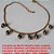 PULSEIRA NO BRUTO PRONTO PARA O BANHO -  PULSEIRA FEMININA COM PENDURICALHOS DE  BOLINHAS DE LATÃO + EXTENSOR E FECHO  LAGOSTA - LARG. DAS BOLI. 6MM - TAMANHO  24,5CM - PESO 3,0GR - BRU3238 - Imagem 2