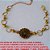 PULSEIRA NO BRUTO PRONTO PARA O BANHO -  PULSEIRA FEMININA COM BOLINHAS DE LATÃO E  CONECTOR DE FLOR + EXTENSOR E FECHO LAGOSTA  - LARG. DA BOL. 5MM - TAMANHO 17,0CM - PESO 5,1GR -  BRU3293 - Imagem 2