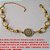 PULSEIRA NO BRUTO PRONTO PARA O BANHO -  PULSEIRA FEMININA COM BOLINHAS DE LATÃO E  CONECTOR DE FLOR VAZADA + EXTENSOR E FECHO  LAGOSTA - LARG. DA BOL. 5MM - TAMANHO 16,5CM -  PESO 4,7GR - BRU3290 - Imagem 3