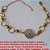 PULSEIRA NO BRUTO PRONTO PARA O BANHO -  PULSEIRA FEMININA COM BOLINHAS DE LATÃO E  CONECTOR DE ''FLOR'' + EXTENSOR E FECHO  LAGOSTA - LARG. DA BOL. 5MM - TAMANHO 16,9CM -  PESO 4,9GR - BRU3291 - Imagem 2
